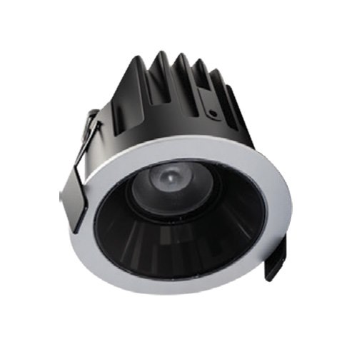 Đèn Spotlight âm trần Nanoco 12W (Chóa đen)