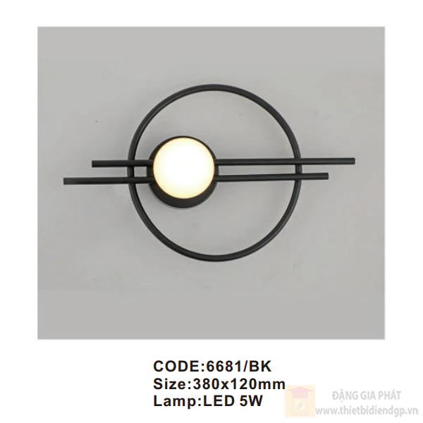 Đèn tường trong nhà Slister 380*120mm - LED 5W