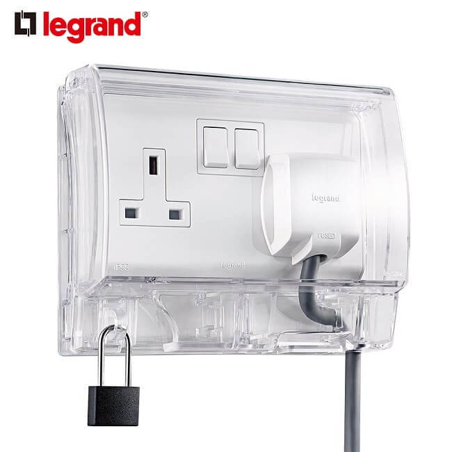 Mặt che phòng thấm nước loại đôi IP55