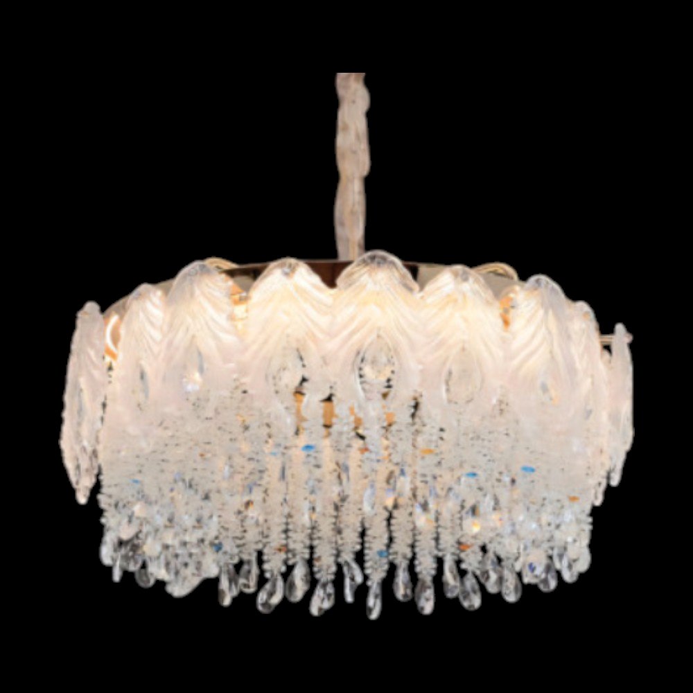 Đèn chùm pha lê Andora Ø600*H340+500 -LED 3 CĐ - Pha Lê K9