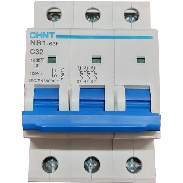 MCB 3P CHINT NB1-63H 10kA DB