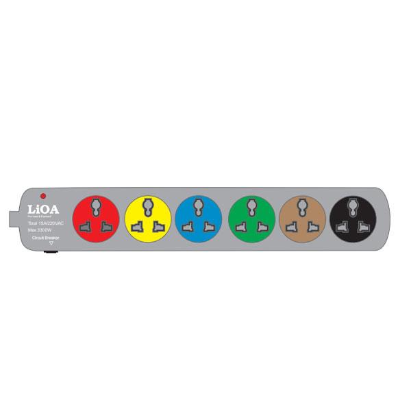 Ổ cắm kéo dài đa năng loại công suất tối đa 3300W/ 220VAC MAX 15A