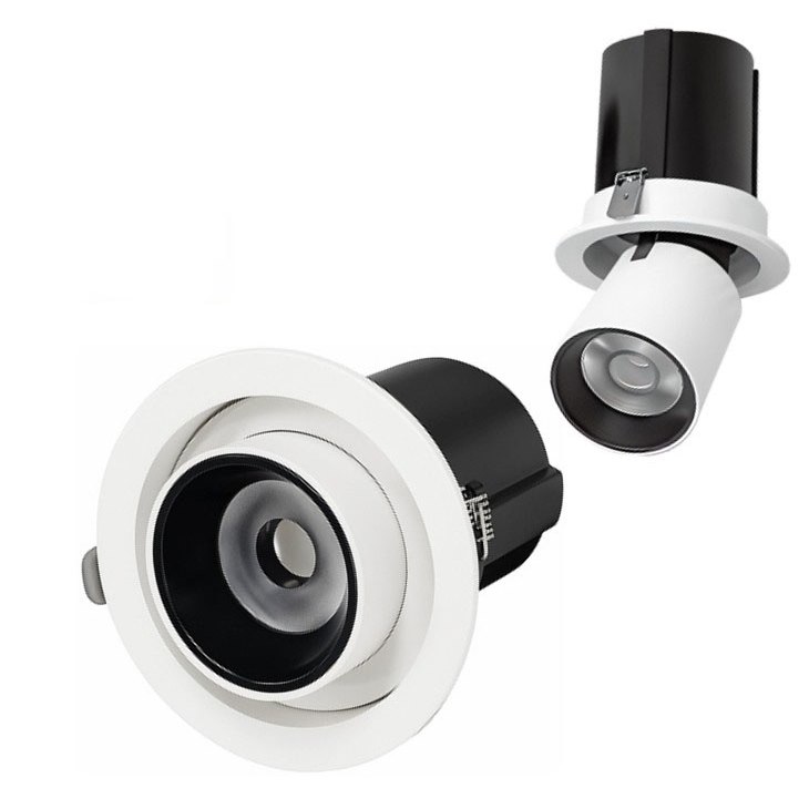 Đèn âm trần chỉnh hướng 15W Ø95/110mm