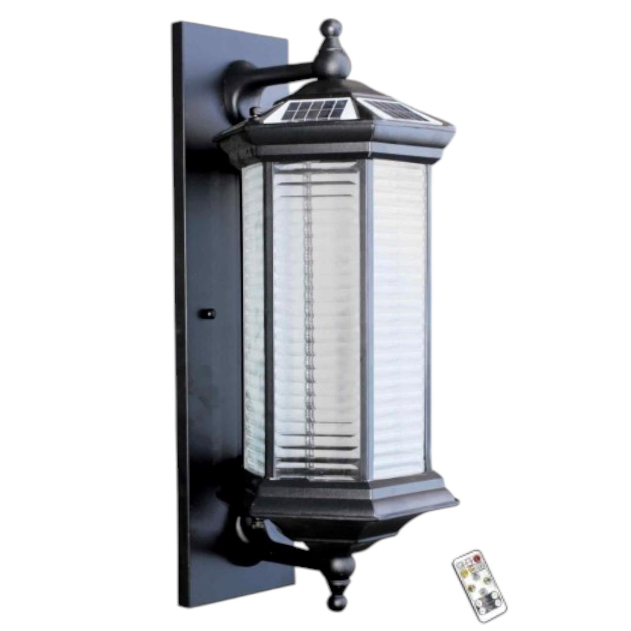 Đèn vách năng lượng mặt trời Sano SOLAR 7488 7W - Ø200*H580 - 3 màu