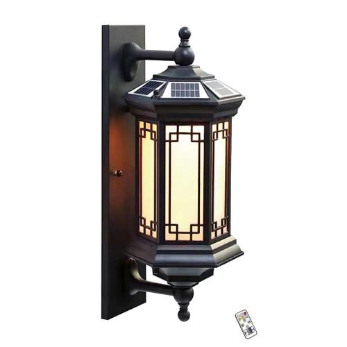 Đèn vách năng lượng mặt trời Sano SOLAR 7489 7W - E27*1 - Ø200*H580 3 màu