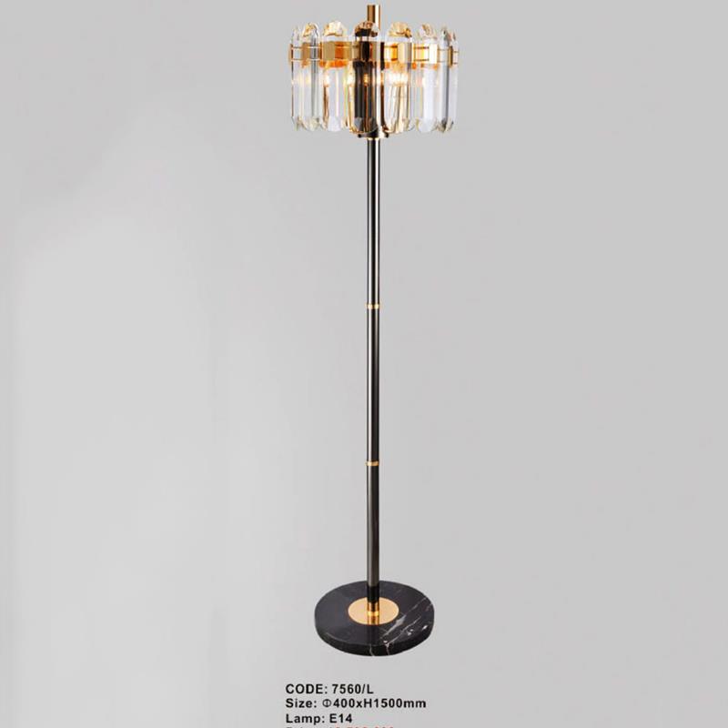Đèn Cây Pha Lê 7560/L