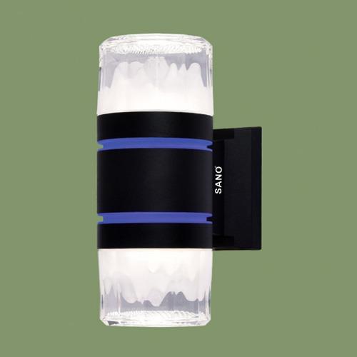 Đèn vách Led Sano 7W x 2 , ánh sáng 3 màu - Ø90*H205