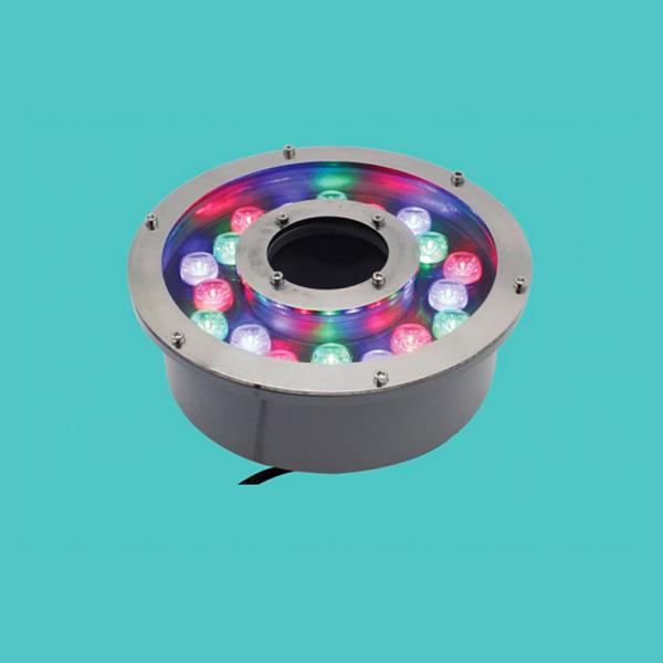 Đèn led chuyên dụng dưới nước hoặc trên bờ vỏ Inox - Ø200*H60