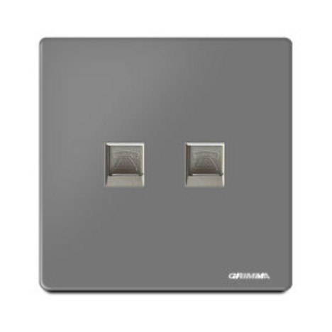 Ổ cắm đôi điện thoại GRIMMA G602TEL