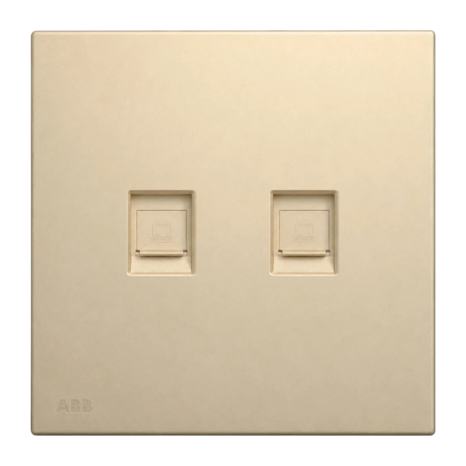 Bộ ổ cắm mạng ABB đôi CAT6 - 4TYD501232P0x00