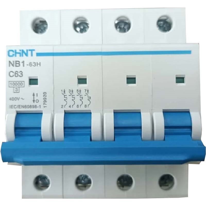 MCB 4P CHINT NB1-63H 10kA DB