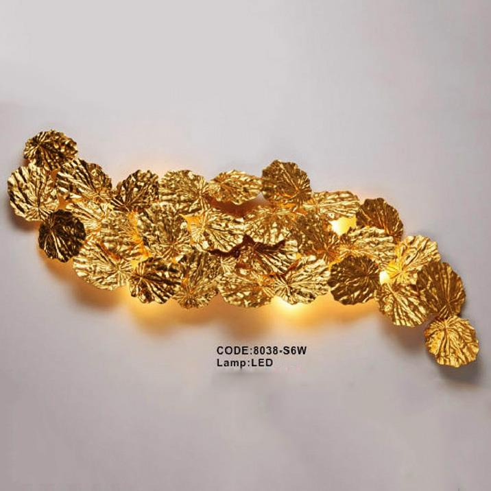Đèn Tường Led Hình Lá 8038-S6W