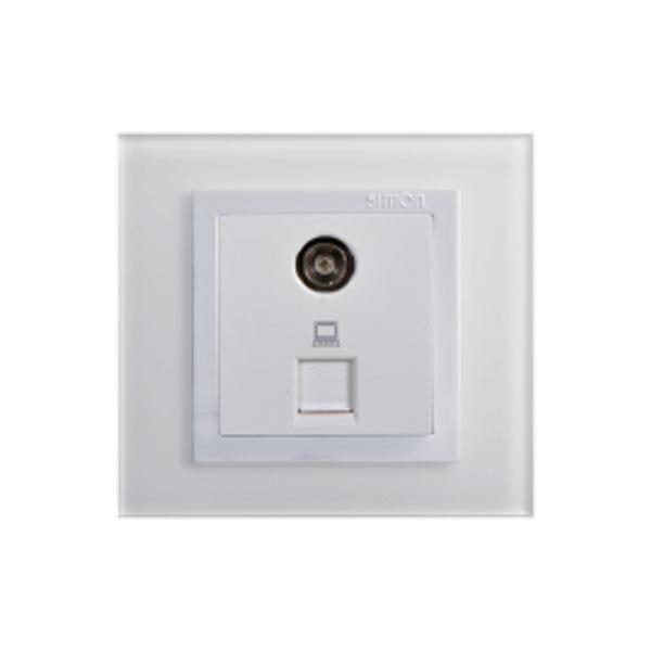 Module ổ cắm Tivi & Mạng (CAT5) 80492