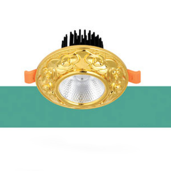Đèn Led Âm Trần chống chói 3 màu Ø100*H70 - COB 7W