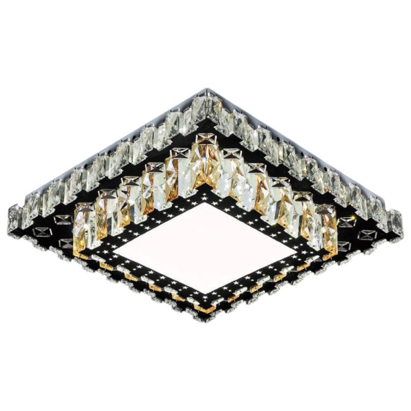 Đèn mâm pha lê Slister 600*600 - LED 160W - 3 CĐ