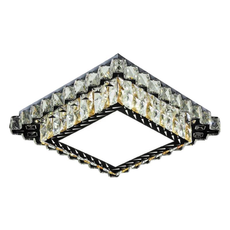 Đèn mâm pha lê Slister 600*600mm - LED 160W - 3 CĐ