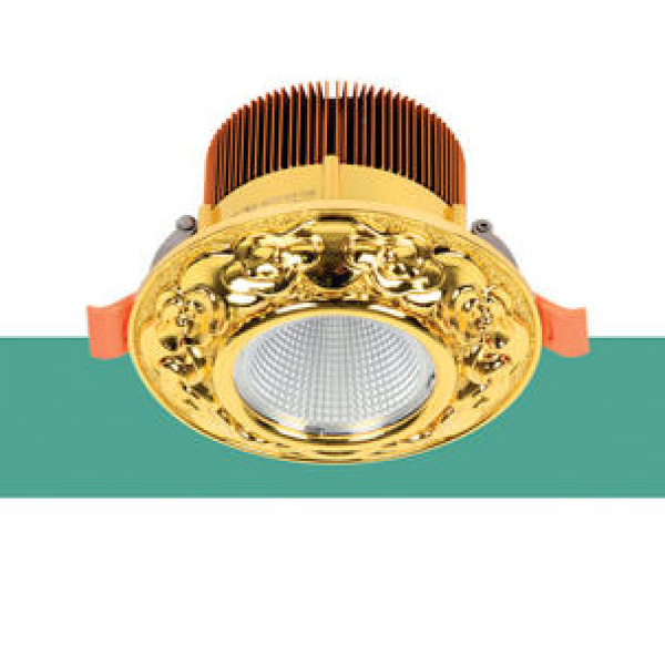 Đèn Led Âm Trần chống chói 3 màu Ø120*H80 - COB 18W