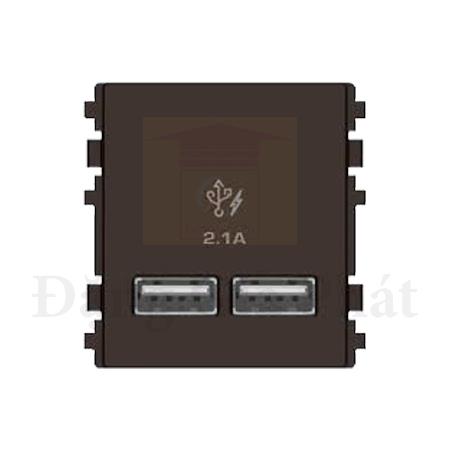 Ổ sạc USB 2.1A đôi, Size S