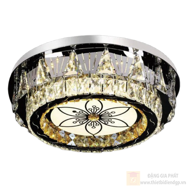 Đèn mâm pha lê Slister Ø600mm - LED 145W - 3 CĐ