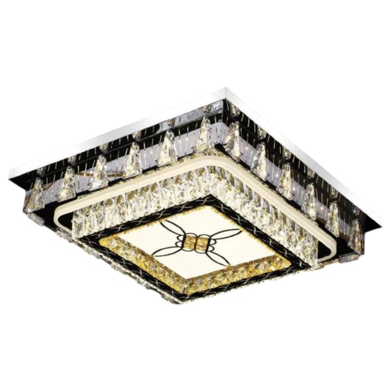 Đèn mâm pha lê Slister 600*600 - LED 215W - 3 CĐ