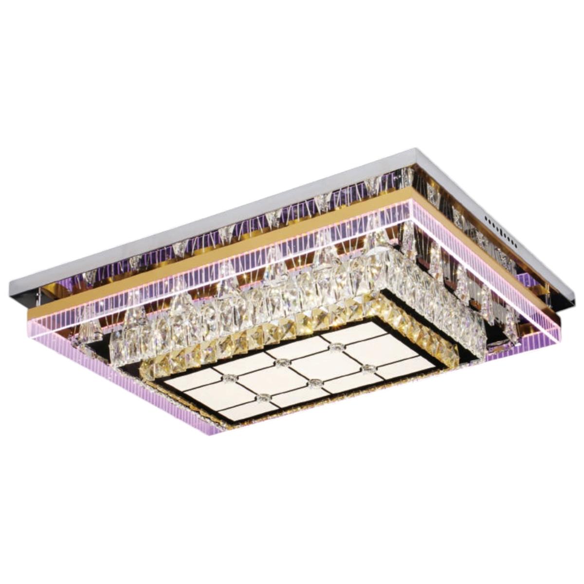 Đèn mâm pha lê Slister 800*600mm - LED 245W - 3 CĐ