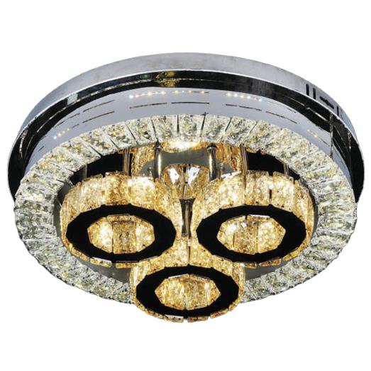 Đèn mâm pha lê Slister Ø600mm - LED 160W - 3 CĐ