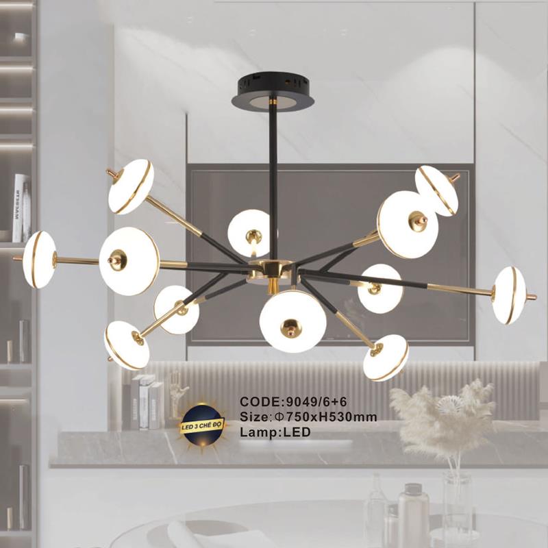 Đèn chùm trang trí Slister Ø750*H530mm - LED 3 CĐ