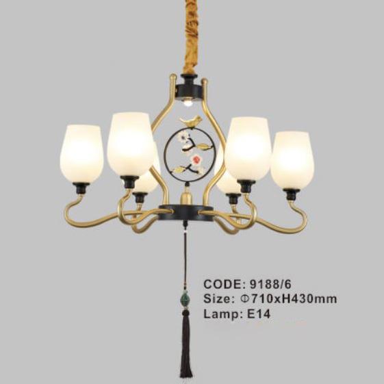 Đèn chùm trang trí E14 - Ø710*H430 mm