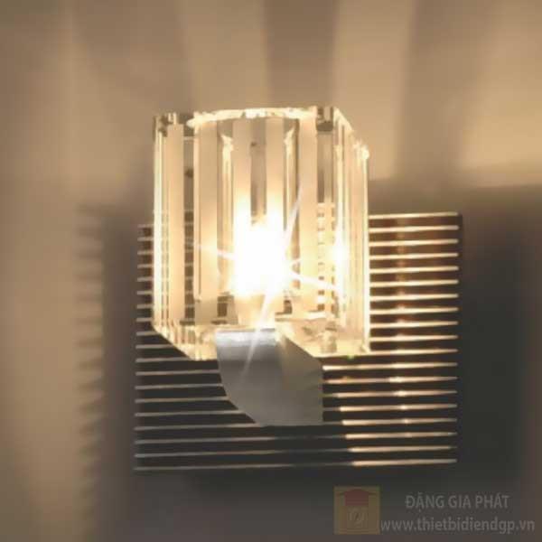 Đèn vách led 1*3W, size: W11*H10.5cm, có bóng LED