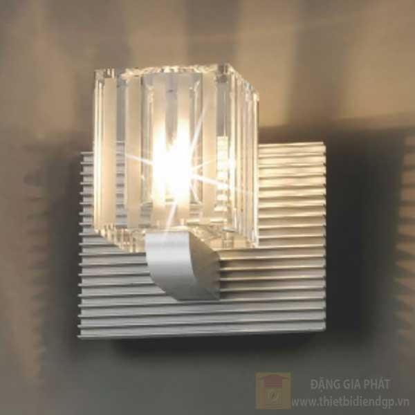 Đèn vách led 1*3W, size: W11*H10.5cm, có bóng LED