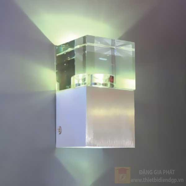 Đèn vách có bóng led 3W, size: W6*H11cm