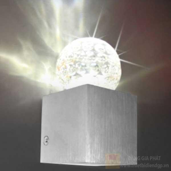 Đèn vách có bóng led 3W, size: W6*H10cm