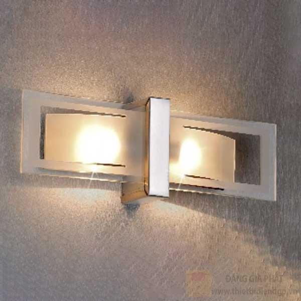 Đèn vách có bóng led 2*3W (G9), size: W38.5*H13.5cm