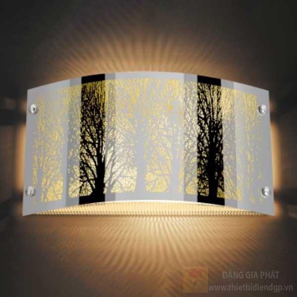 Đèn vách có bóng compact, size: W30*H17cm