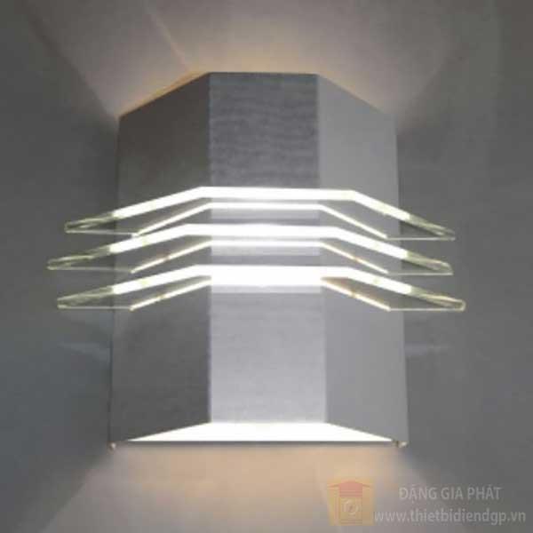 Đèn vách có bóng compact, size: W24*H20cm