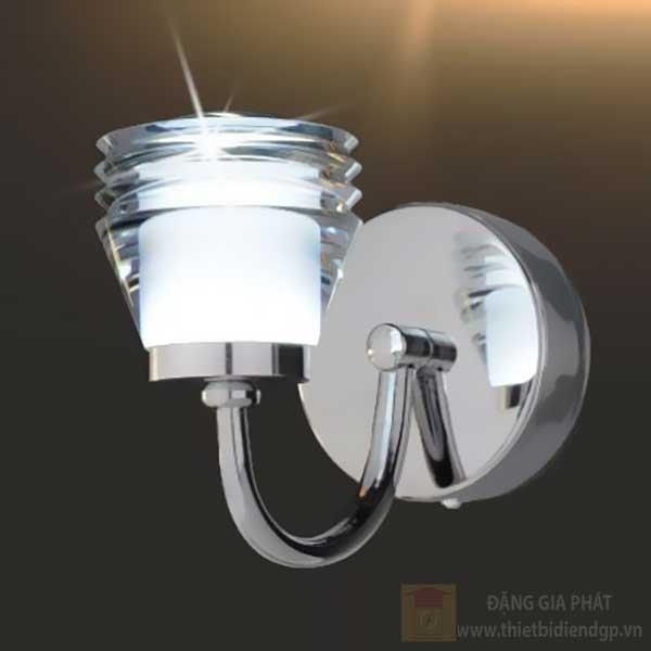 Đèn vách có bóng led 3W, size: W11*H15cm