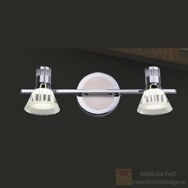 Đèn gương led 2*3W, size: W34cm