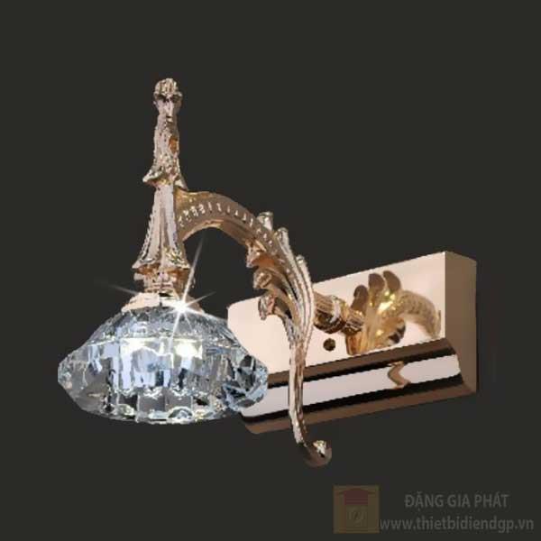 Đèn gương led 1*3W, size: W14*H17cm