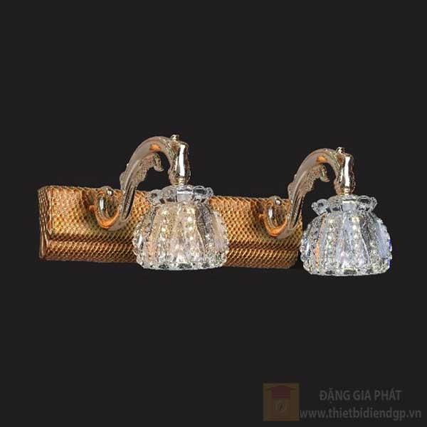 Đèn gương led 2*3W, size: W33*H15cm