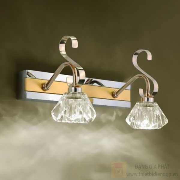 Đèn gương led 2*4W, size: W30*H18cm