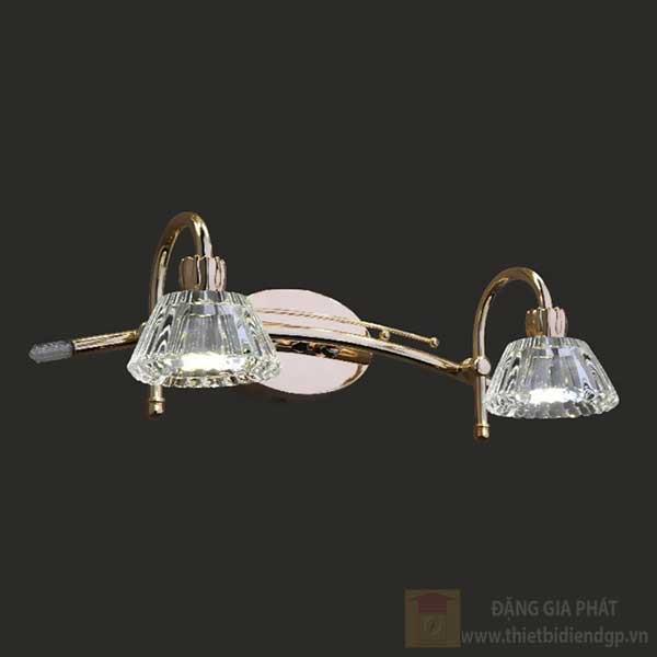 Đèn gương led 2*3W, size: W41*H12cm
