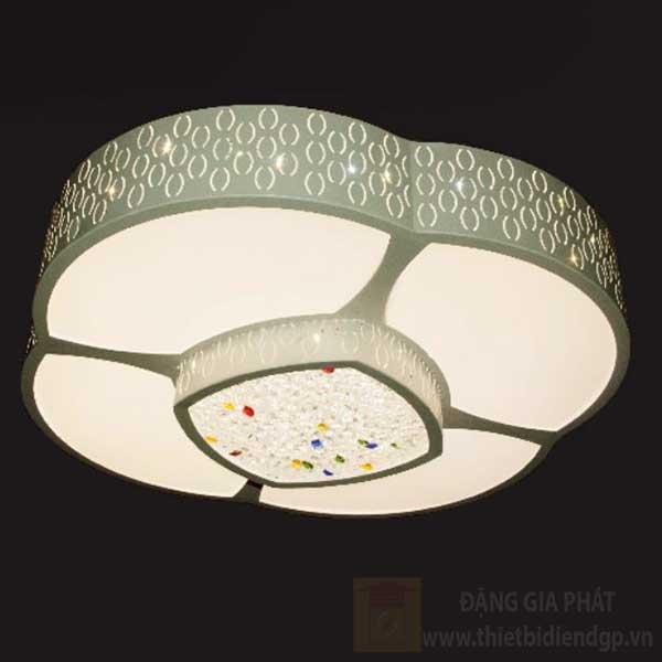 Đèn ốp trần led Ø64*H15cm, ánh sáng chỉnh được 3 màu