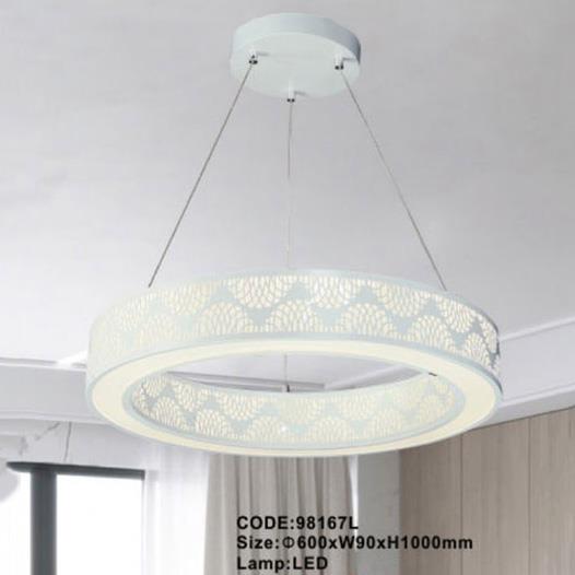 Đèn thả trang trí led - Ø600*W90*H1000 mm