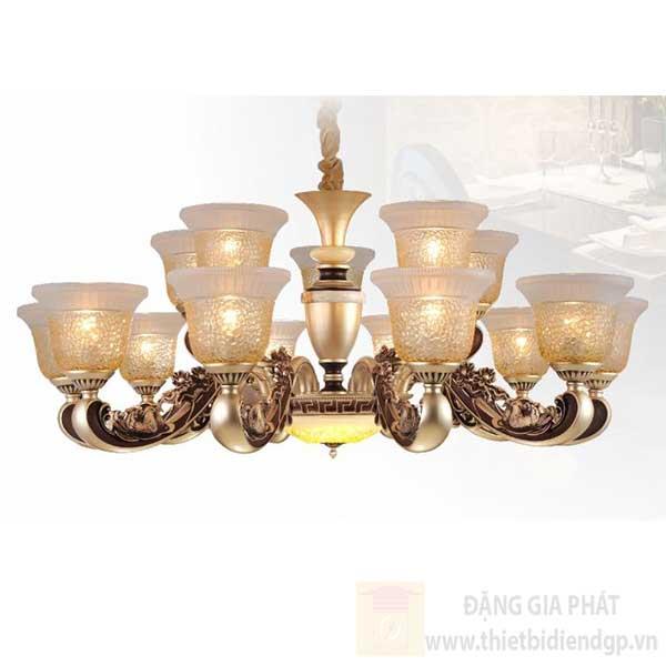 Đèn chùm chao Ø105*H75-105cm-Led 3W-E14*15pcs