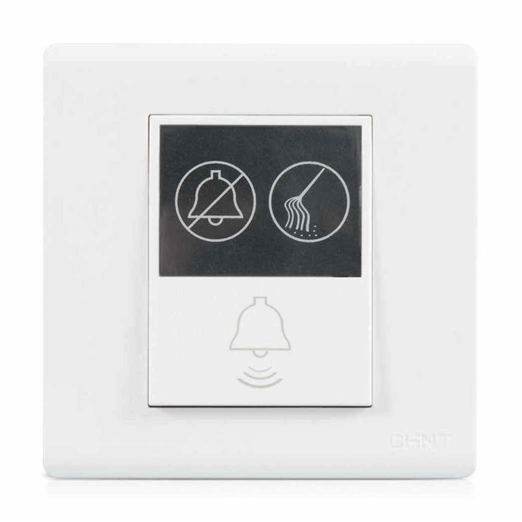 Bộ công tắc chuông “ Không làm phiền”, “ Xin dọn phòng” CHINT NEW7-G32300A White 250W