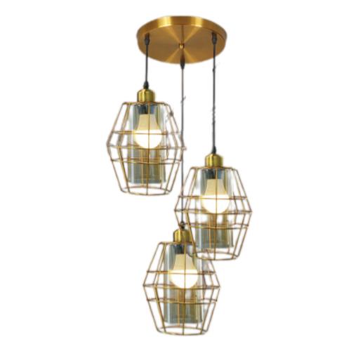Đèn treo trần trang trí Slister Ø240*H1000mm - E27*3