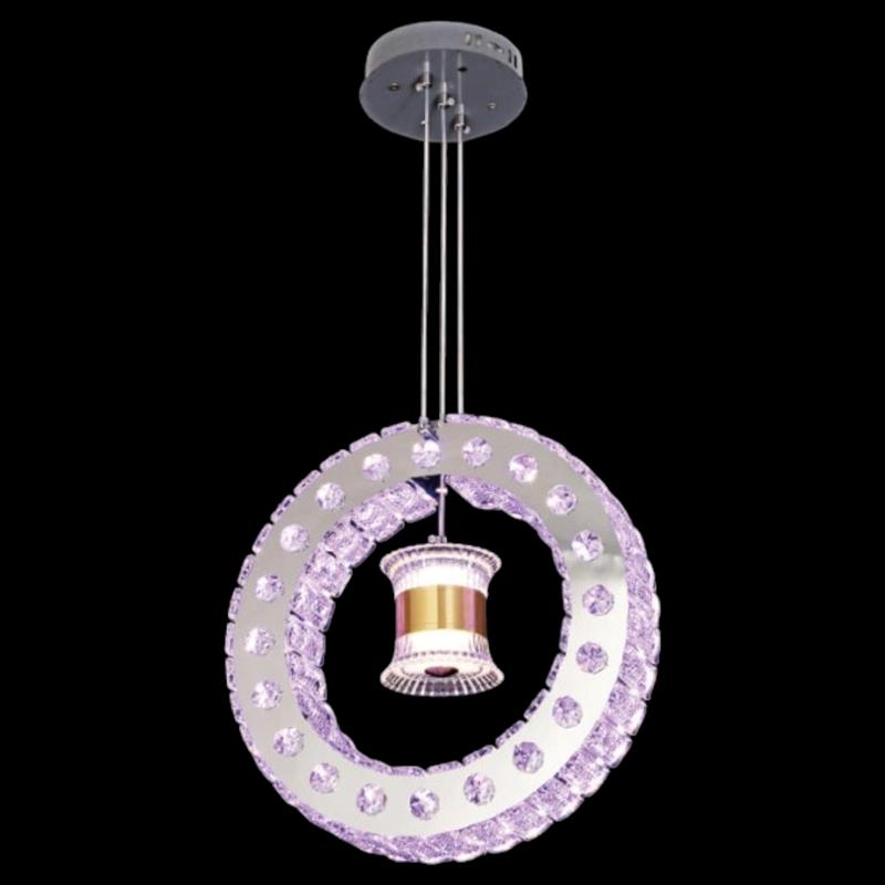 Đèn treo pha lê Slister Ø420mm - LED 108W - 3 CĐ
