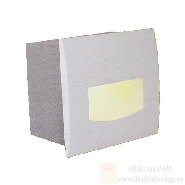 Đèn âm cầu thang vuông Ø85*W55-3W, khoét lỗ 70