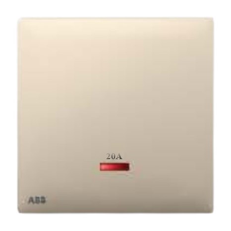 Bộ công tắc đơn 2 cực 20A - ABB