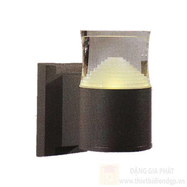Đèn led vách hành lang Hufa - IP54 Ø90*W150*H160, 12W, 3 chế độ ánh sáng, vỏ màu Xám